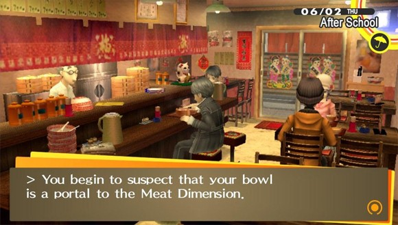 Probably the funniest statement in Persona 4