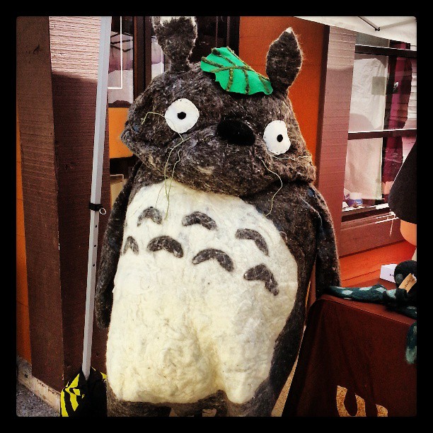 Felted Totoro