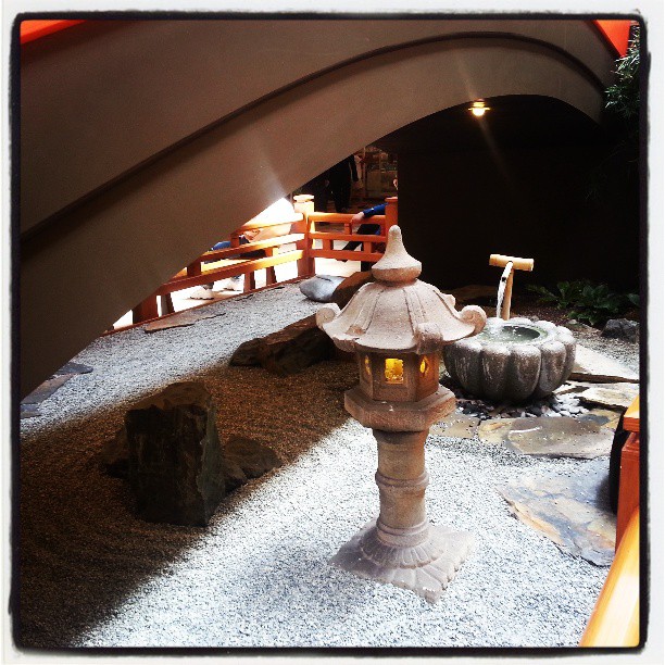 Zen Rock Garden in the Mall