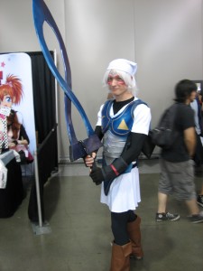 Fierce Diety Link, this is the first time I've seen anyone cosplay my favorite Link incarnation