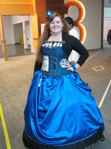 Beautiful TARDIS dress