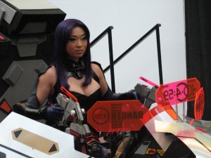 Yaya Han in Evangelion cosplay