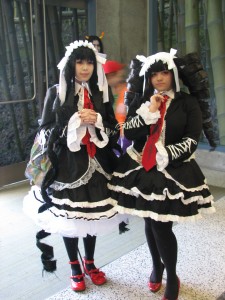 Cute lolita characters (not sure where from)