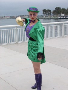 This was an amazing crossplay of the Riddler.