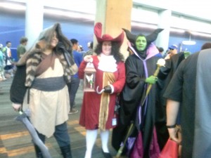 Shan Yu, Captain Hook and Maleficent