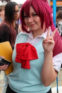 A cute cosplayer 