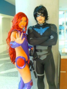 Nightwing and Starfire Picture by Jeanie Butera