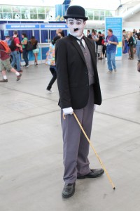 An amazing Charlie Chaplin cosplay