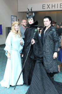 Beautiful Maleficent cosplay